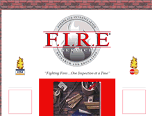 Tablet Screenshot of f-i-r-e-service.com